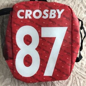 crosby. Red Sports Lunch box